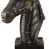 Magic  Collection~Steampunk Unicorn Bust Antique Bronze Finish Statue