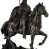 Magic  Collection~King Arthur on Horseback Bronze Finished Statue