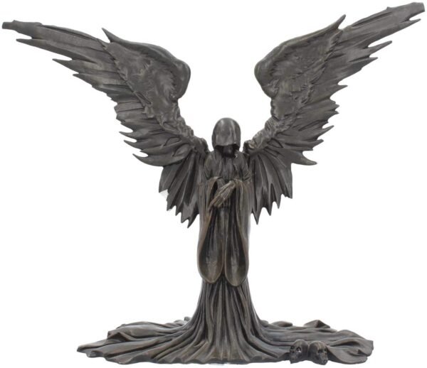 Magicun N.Giftware~Angel of Death Figurine 23cm Black