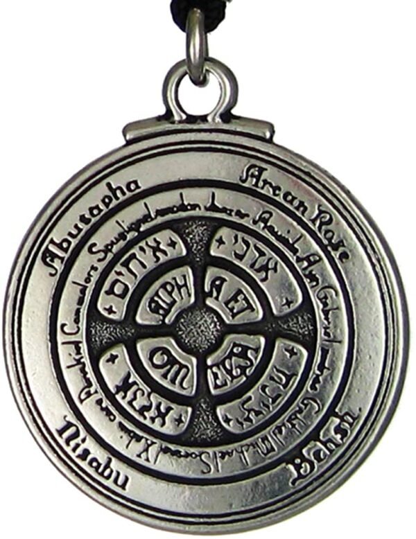Soloman Pentant~Pewter Talisman for Honor and Riches Pentacle Pendant