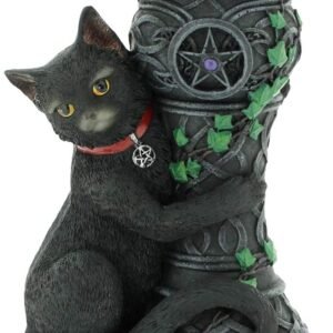 Wiccan Collection~B1810E5 Midnight Figurine 19cm Grey