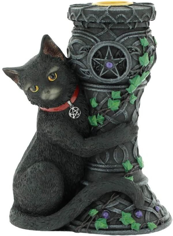 Wiccan Collection~B1810E5 Midnight Figurine 19cm Grey
