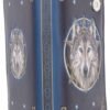 Artist Collections~ Wild One Lisa Parker Embossed Purse 19cm Blue, PU, Size