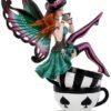 Nemesis Now B3317J7 Hatter 16cm Figurine, Resin, Teal, One Size