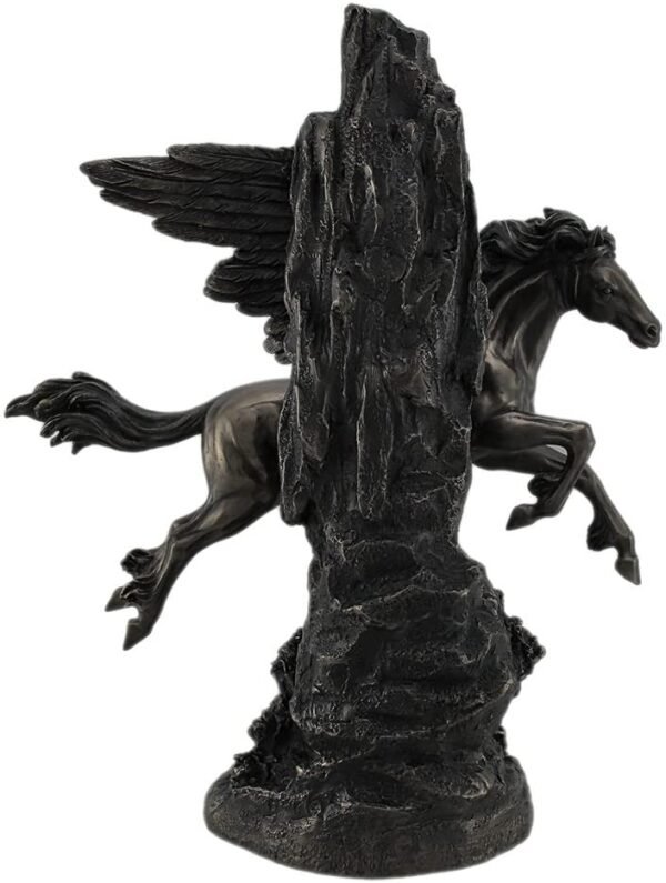 Magic  Collection~Pegasus Flying and Galloping Through Cliffs Mythology Statue