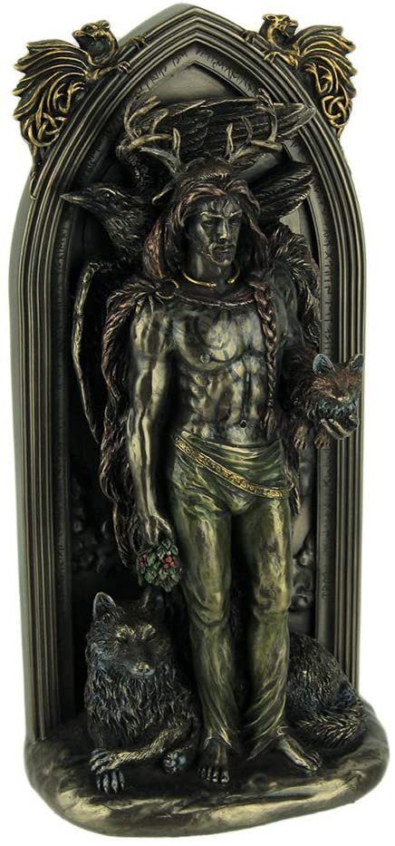 Magicun  Collection~Ruth Thompson The Druid Hand Painted Statue