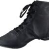 Witchcraft~Cheapdancing Men's Practice Dancing Shoes Soft Leather Flat Jazz Boots