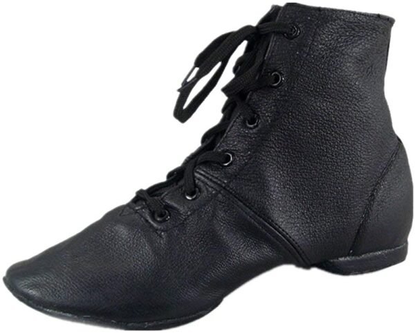 Witchcraft~Cheapdancing Men's Practice Dancing Shoes Soft Leather Flat Jazz Boots