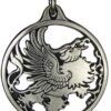 Soloman Pentant~Pewter Gryphon Talisman Griffin Pendant Necklace