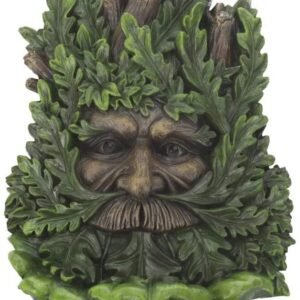 Light Collection~Wise Oak Wall Plaque 19cm Green