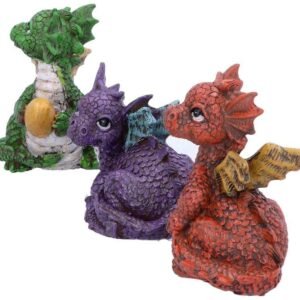 Fantasy Collection~ U4751P9 Hatchling Trio 8.8cm, Multi-Coloured