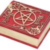 Wiccan Collection~Book of Spells Red 15.5cm, One Size