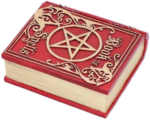 Wiccan Collection~Book of Spells Red 15.5cm, One Size