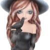 Wiccan Collection~D2449G6 Regan Figurine 23cm Black