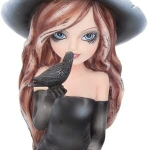 Wiccan Collection~D2449G6 Regan Figurine 23cm Black