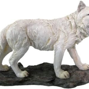 Animal Collection~ Mountain Watcher Figurine 23.5cm White