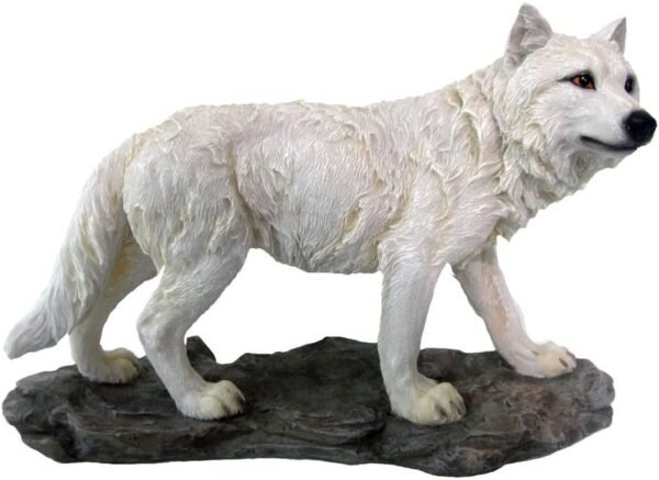 Animal Collection~ Mountain Watcher Figurine 23.5cm White