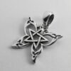 Sterling Silver Small Butterfly Pentacle Pendant