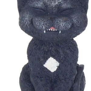 Magicun N.Giftware~Count Kitty, Resin, Black, One Size