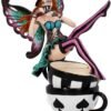 Nemesis Now B3317J7 Hatter 16cm Figurine, Resin, Teal, One Size