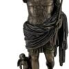 Magicun  Collection~Augustus of Prima Porta Bronze Finish Augustus Caesar Statue 12 Inch