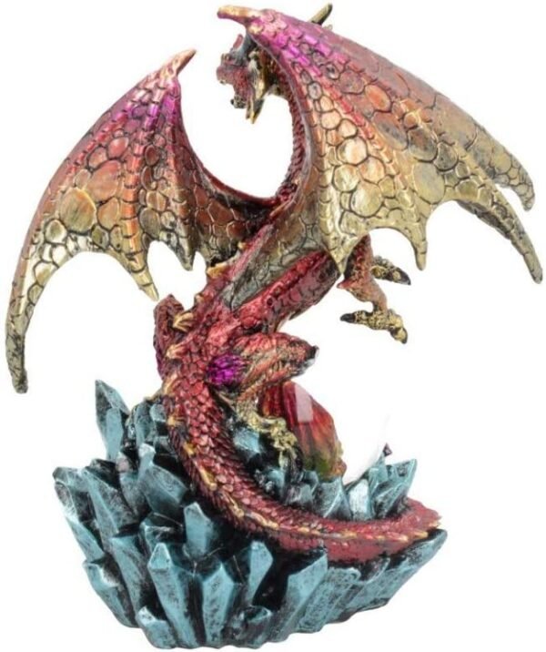 Fantasy Collection~ Ruby Oracle 18.5cm Snowglobe, Red