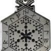 Soloman Pentant~Pewter Armanen Runes Pendant: Yggdrasil The Tree of Life