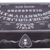 Wiccan Collection~Black and White Spirit Board and Planchette Jewellery Storage Box with Mirror, MDF, One Size