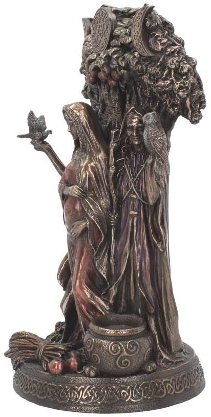 Mythology Collection~ Maiden, Mother, Crone Figurine 32cm Bronze