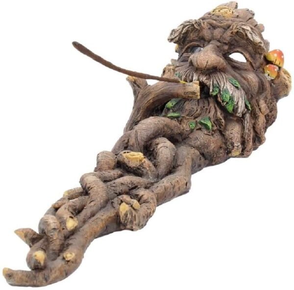 Magicun N.Giftware~Forest Spirit Incense Burner 14cm Brown
