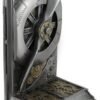 Magic  Collection~Steampunk Metallic Steel/Brass Finished Plane Propeller Single Bookend