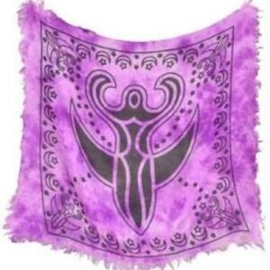 Witchcraft~RASC94 Goddess Altar Cloth44; 18 x 18 in.