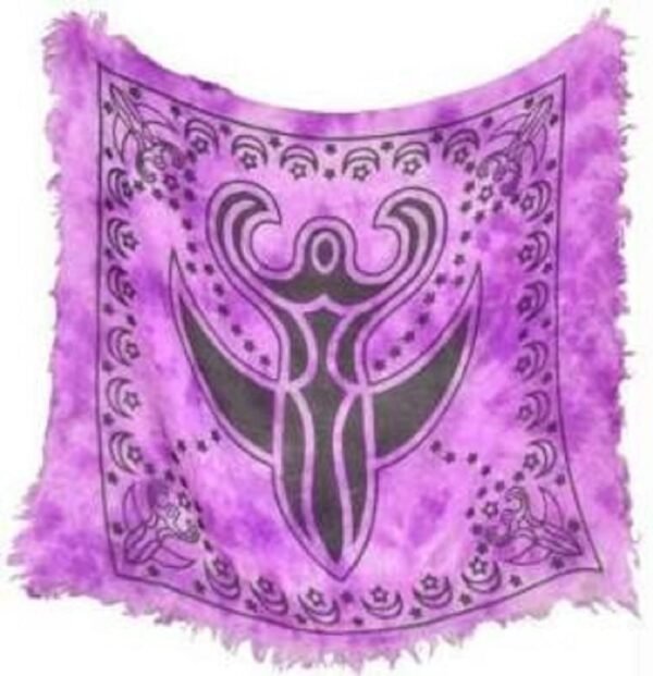 Witchcraft~RASC94 Goddess Altar Cloth44; 18 x 18 in.