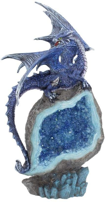 Fantasy Collection~ Cobalt Custodian 23cm Figurine, Blue, One Size