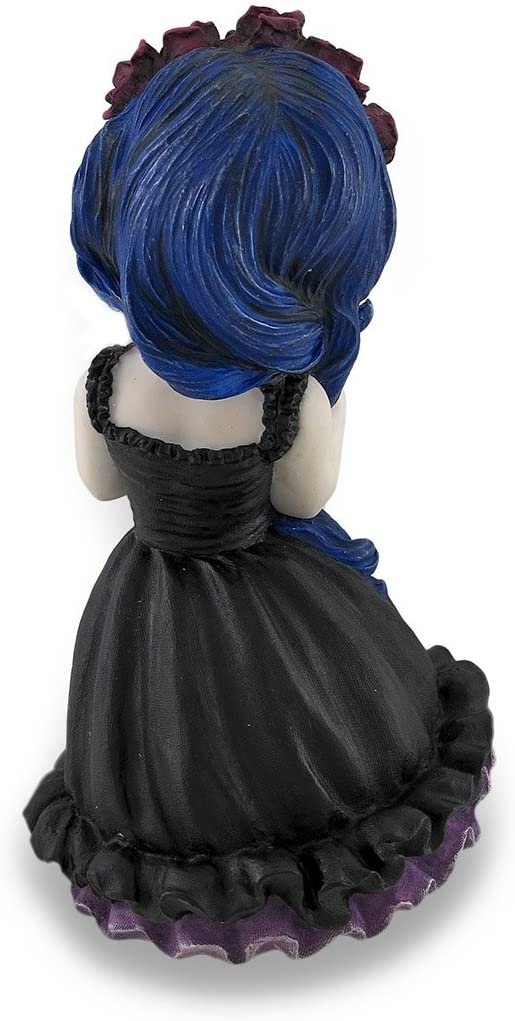 Magicun  Collection~Cosplay Kids Mini Day of Dead Girl Holding Skull Statue