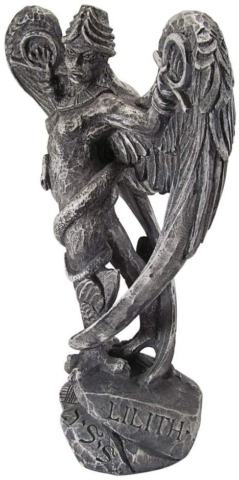 Magicun Altar~Dryad Design Goddess Lilith Statue Stone Finish