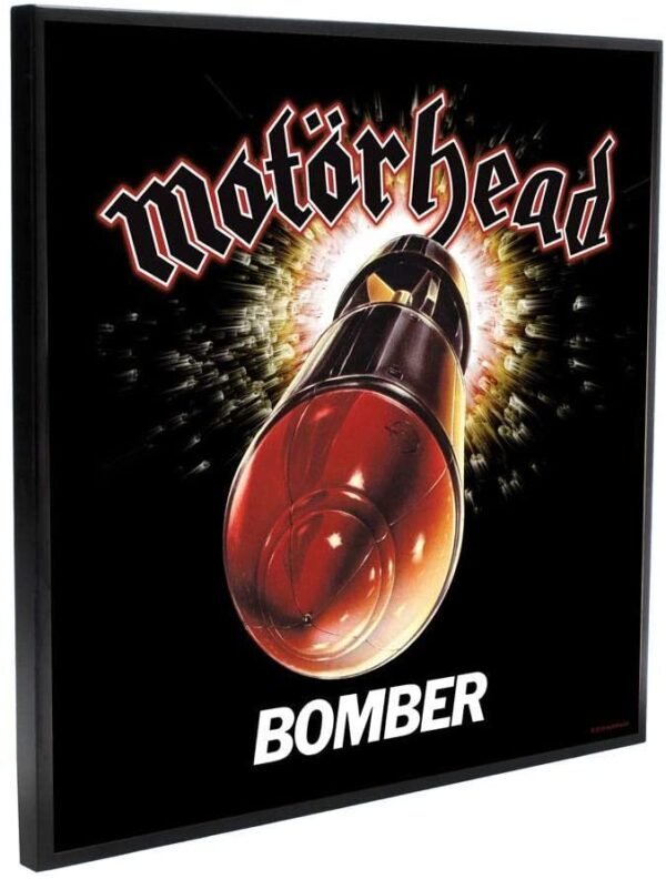Magicun N.Giftware~Motorhead Bomber Crystal Clear Picture 32cm, Black