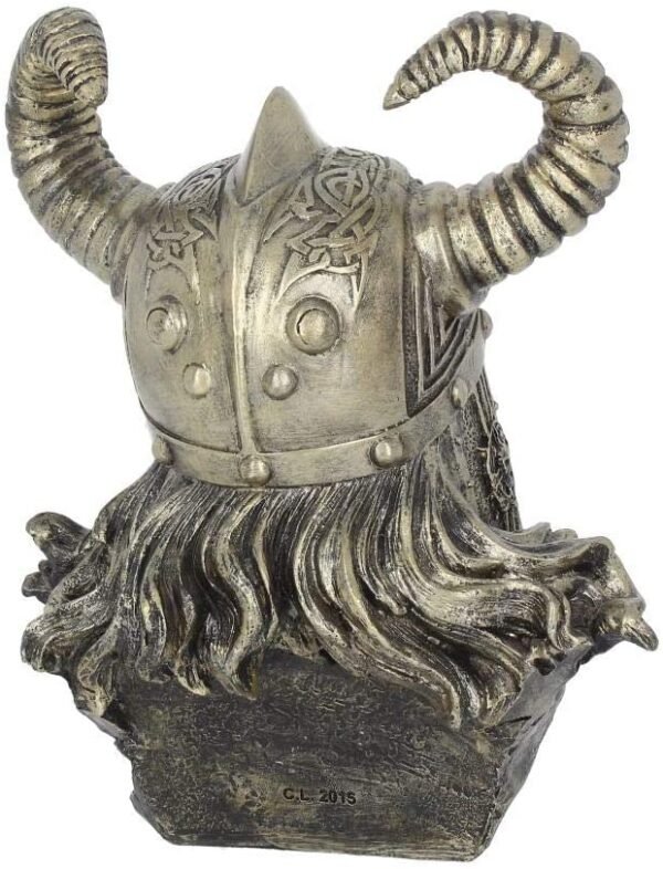 Mythology Collection~ Odin Bust Figurine 27cm Bronze