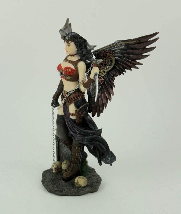 Magicun  Collection~Super Sexy Steampunk Style Gothic Dark Angel Statue