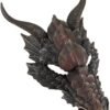 Magicun  Collection~Metallic Bronze Finish Dragon Head Wall Mask Medieval Decor
