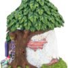 Fantasy Collection~ Woodland Tea Rooms Fairy House Figurine 23cm Green