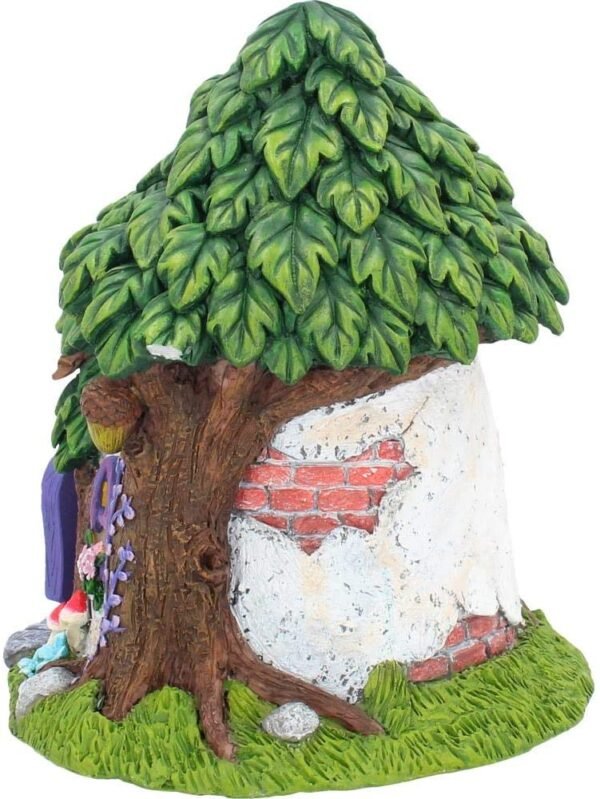 Fantasy Collection~ Woodland Tea Rooms Fairy House Figurine 23cm Green