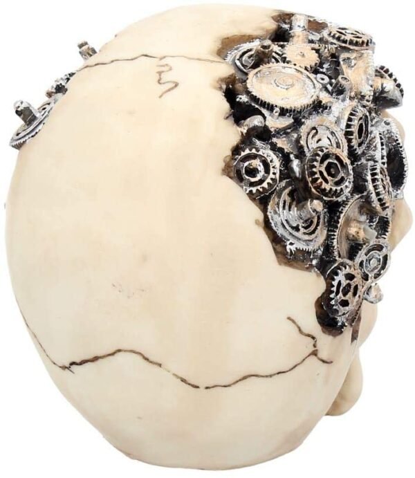 Steampunk Collection~Clockwork Cranium Figurine 15cm Ivory