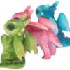 Magicun N.Giftware~Tiny Dragons (Set of Three) Figurine 8cm Multi-Coloured