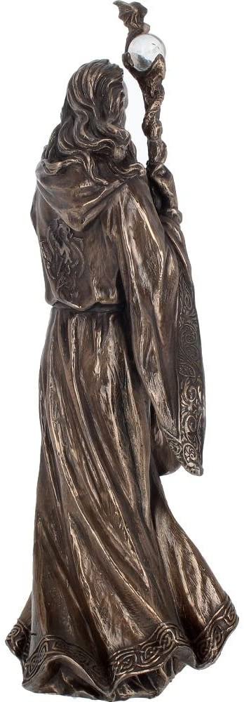 Mythology Collection~ Merlin Bronze Figurine 28cm, Resin, One Size