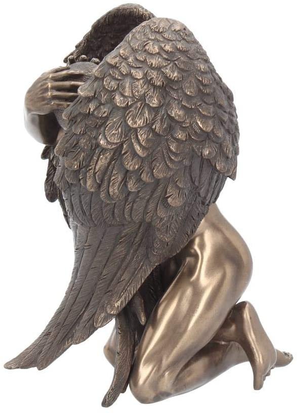 Light Collection~Angels Retreat 16cm Figurine, Bronze
