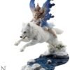 Magicun N.Giftware~Free Spirit Figurine 31cm White, Size 27cm