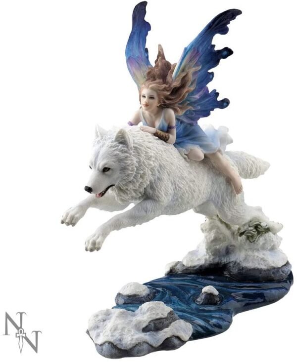 Magicun N.Giftware~Free Spirit Figurine 31cm White, Size 27cm