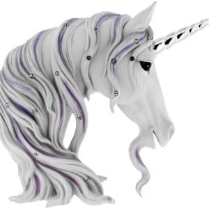 Magicun N.Giftware~Jewelled Magnificence Figurine 19cm White