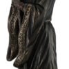 Magic  Collection~18.5 Inch Merlin Grand Wizard Dragon Crystal Ball Staff Cold Cast Resin Antique Bronze Finish Statue Home Decor